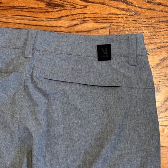 Vuori V431 Aim Pants Mens 32x32 Gray Chino Lightweight Performance Stretch - Picture 5 of 5